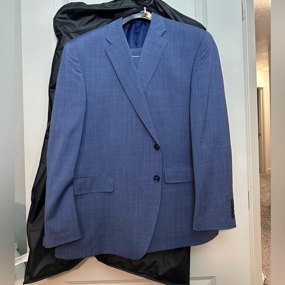 Mr Mac ItalUomo Men’s Blue Suit